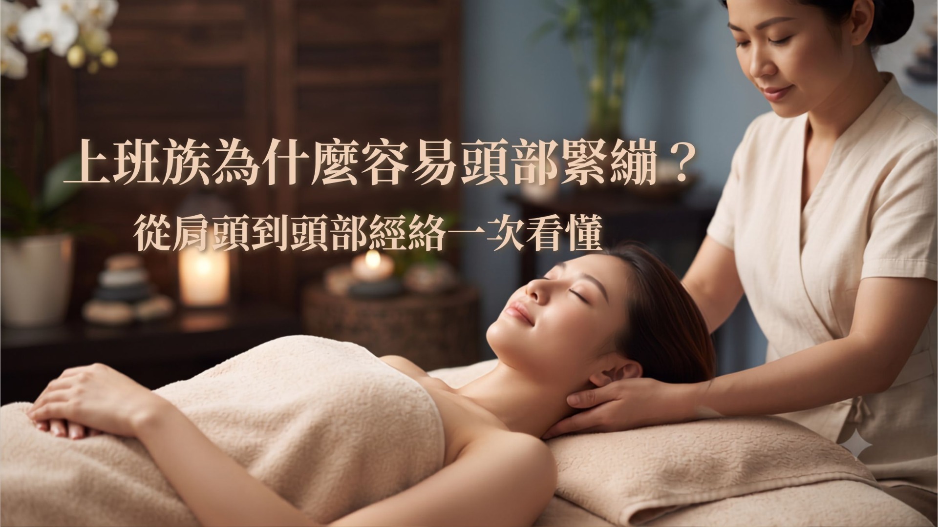 上班族為什麼容易頭部緊繃?從肩頸到頭部經絡一次看懂