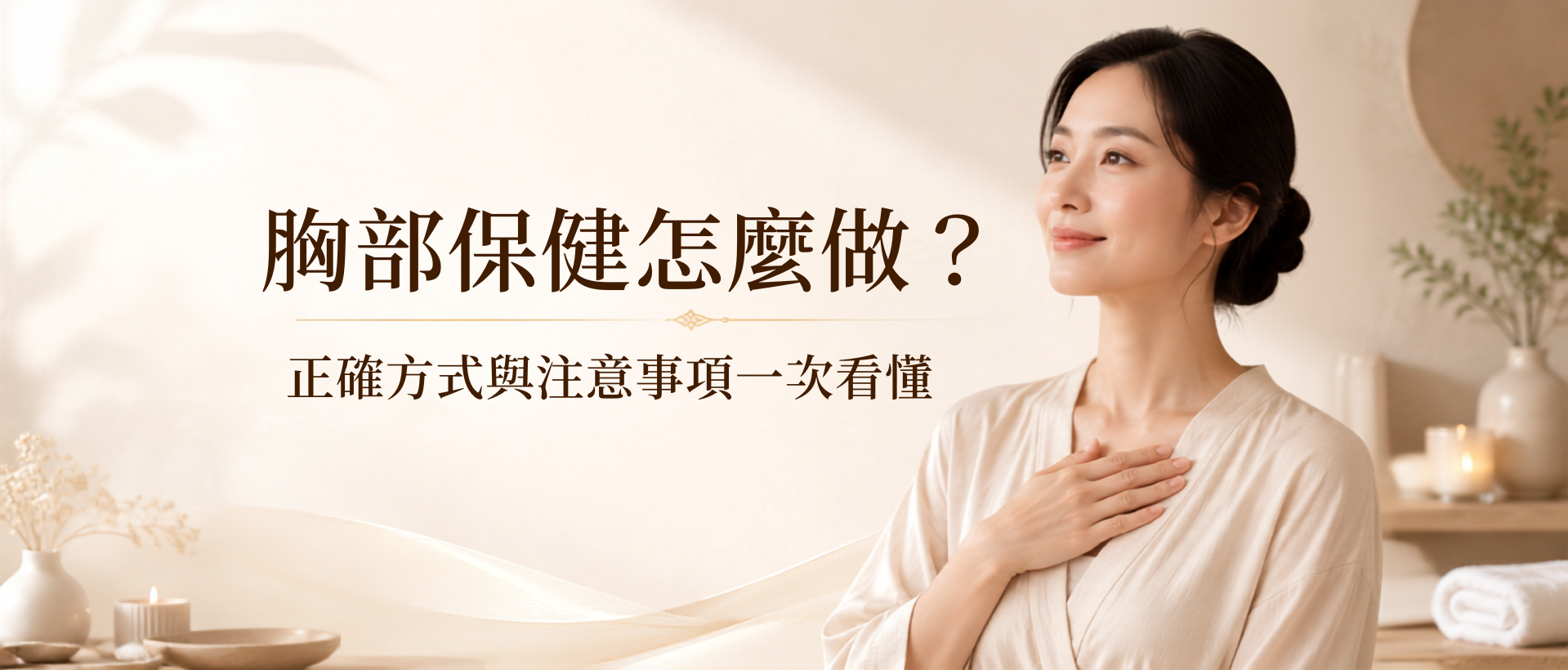 胸部保健怎麼做?正確方式與注意事項一次看懂