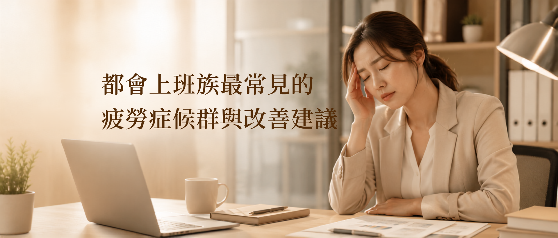 都會上班族最常見的疲勞症候群與改善建議