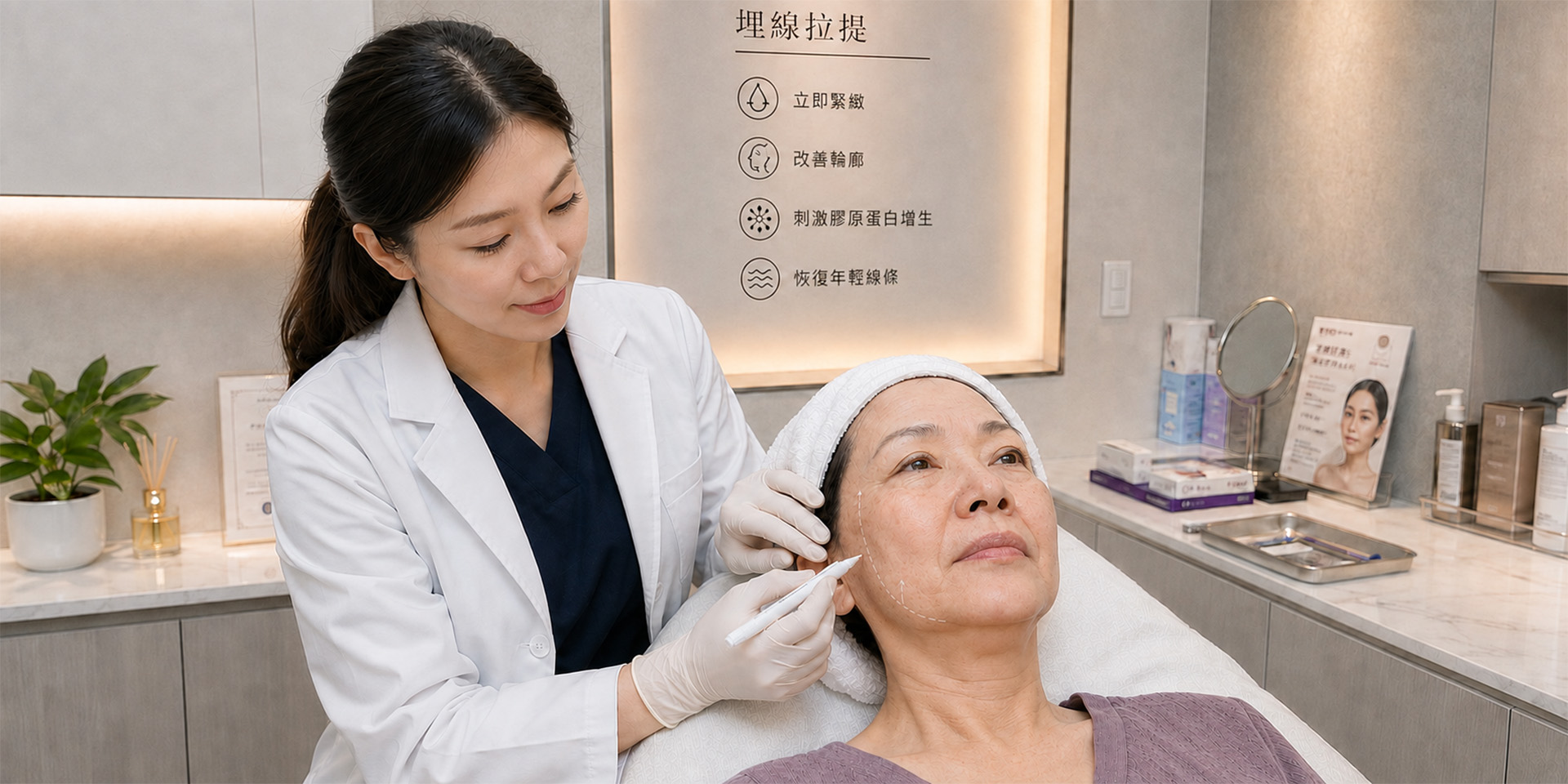 無痕筋膜拉提(線雕)適合誰？5種常見臉部鬆弛狀況一次看